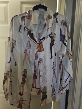 Taylor Swift Satin Pajamas
